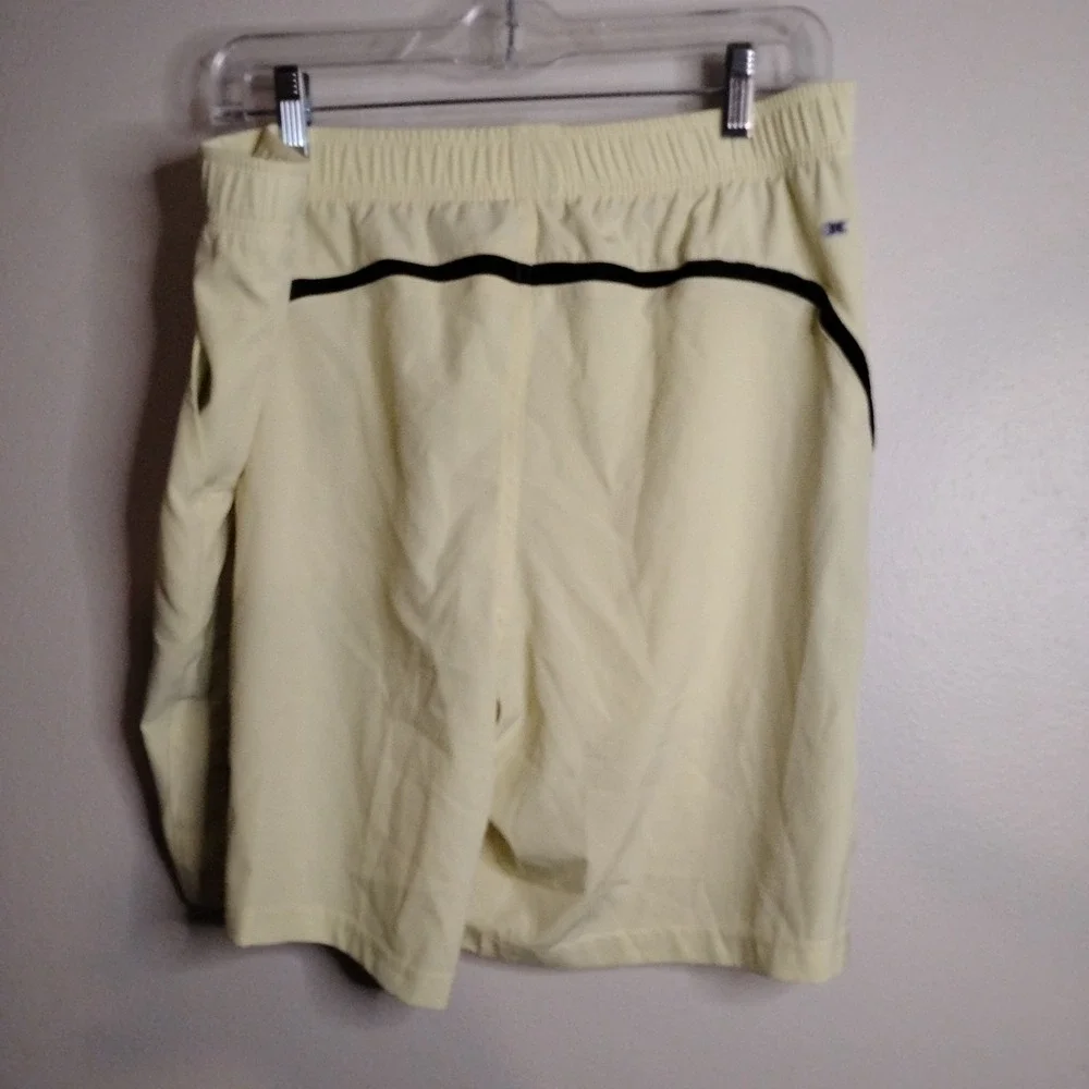 rbx shorts,Large, Light Yellow W Black Decal, Super Thin, Lightweight, Fast Dry